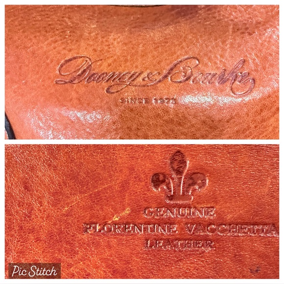 Dooney & Bourke Florentine Leather Lucy Hobo – Bruschetta - Picture 10 of 17
